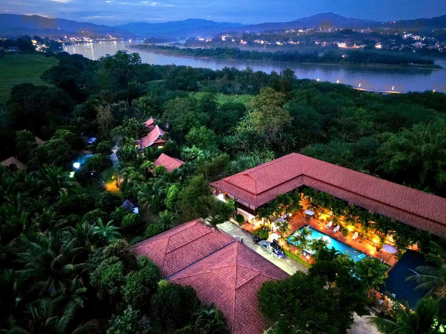 Siam Tara Resort Chiangkhong Chiang Khong Dış mekan fotoğraf